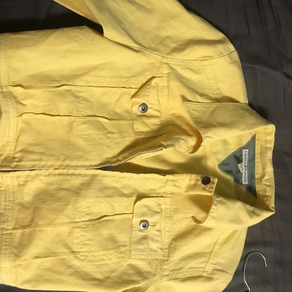 Tommy Hilfiger Jackets & Blazers - Yellow denim Tommy Hilfiger jacket Tommy Hilfiger Jackets & Blazers - Yellow denim Tommy Hilfiger jacket